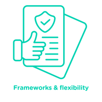 1. Frameworks & flexibility