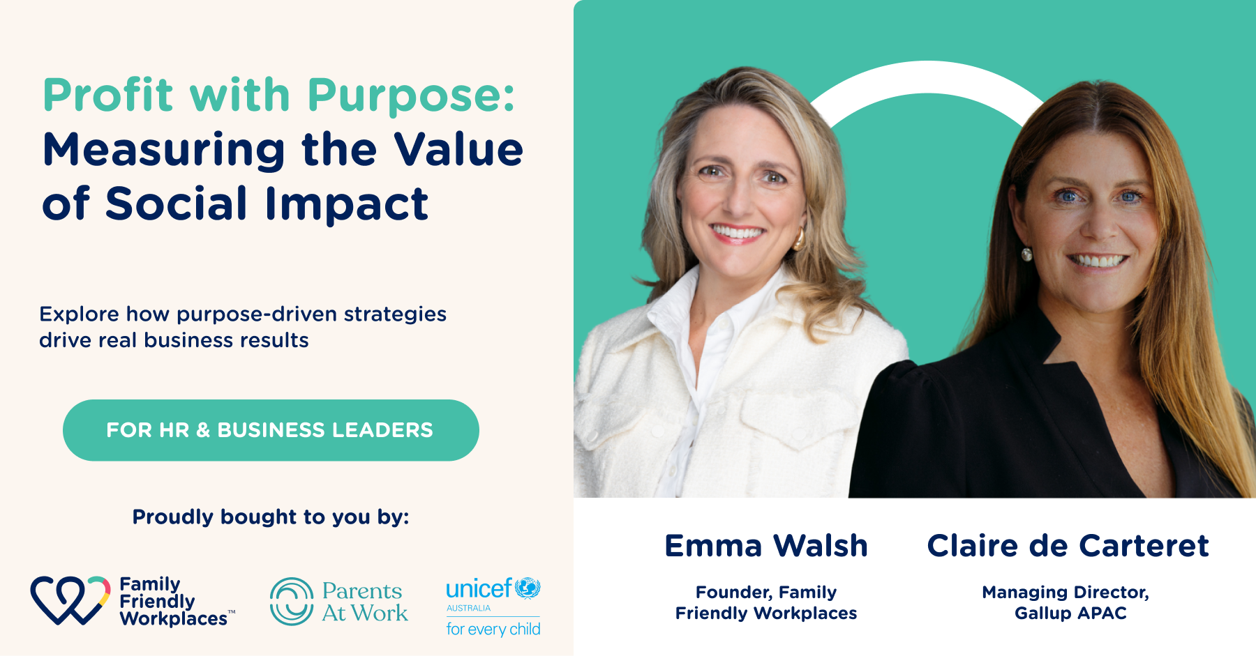 Profit with Purpose: Measuring the Value of Social Impact. Explore how purpose-driven strategies drive real business results. For HR & Business Leaders.